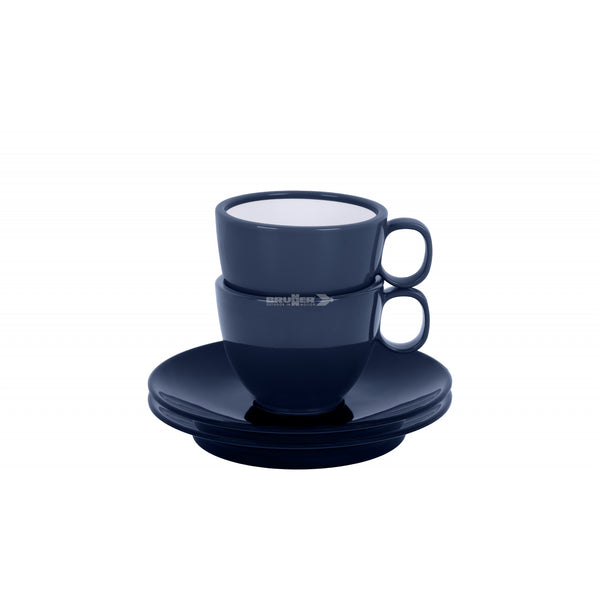 BRUNNER SET ESPRESSO COMPOSTO DA 2 TAZZINE - DISPONIBILE IN 3 COLORI