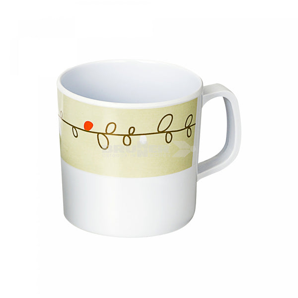 BRUNNER MELAMINE SET ESPRIT SET PIATTI E TAZZE COMPOSTO DA 16 PEZZI IN RESISTENTE MELAMINA
