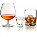 BRUNNER SET GRAPS Set 2 biccherini per grappa in policarbonato alimentare.