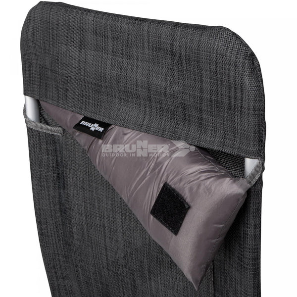 BRUNNER SKYE SEDIA PIEGHEVOLE CON SCHIENALE RECLINCABILE A 6 POSIZIONI - Disponibile in 2 colori