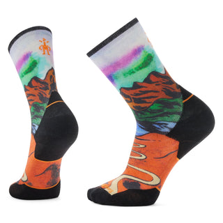 SMARTWOOL Targeted Cushion Crew Calze estive tecniche in lana merino ideali per trail running e trekking - Colore: ORANGE RUST