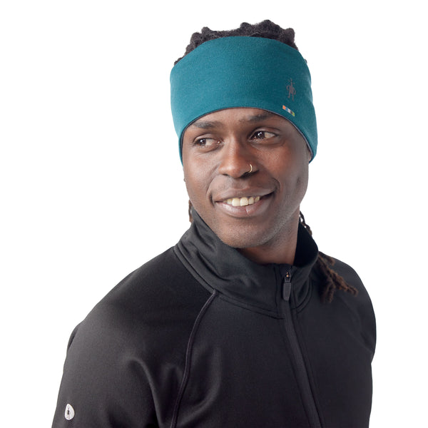 SMARTWOOL REVERSIBLE THERMAL MERINO FASCIA DA TESTA IN 100% LANA MERINO TAGLIA UNICA - DISPONIBILE IN 3 COLORI