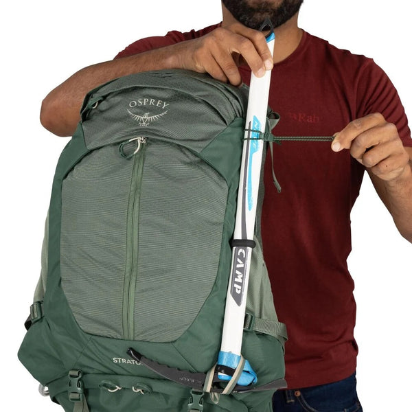 OSPREY STRATOS 34 ZAINO TREKKING 34 LITRI CON SCHIENALE STACCATO REGOLABILE - DISPONIBILE IN 2 COLORI