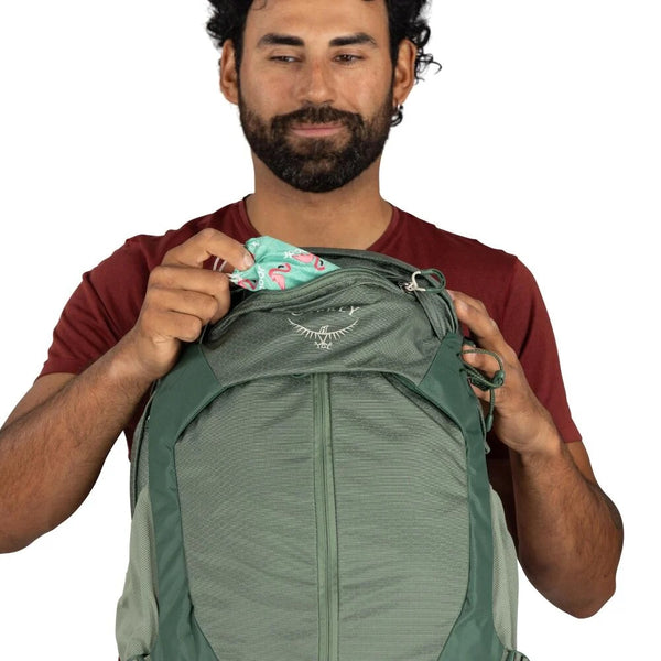 OSPREY STRATOS 34 ZAINO TREKKING 34 LITRI CON SCHIENALE STACCATO REGOLABILE - DISPONIBILE IN 2 COLORI