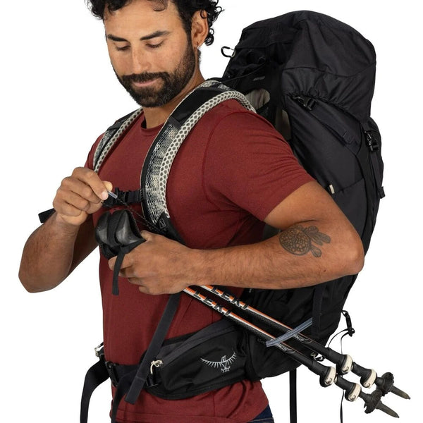 OSPREY STRATOS 36 ZAINO TREKKING 36 LITRI CON SCHIENALE STACCATO REGOLABILE - DISPONIBILE IN 3 COLORI