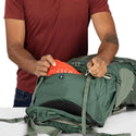 OSPREY STRATOS 44 ZAINO TREKKING 44 LITRI CON SCHIENALE STACCATO REGOLABILE - NUOVO MODELLO