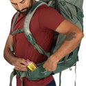 OSPREY STRATOS 44 ZAINO TREKKING 44 LITRI CON SCHIENALE STACCATO REGOLABILE - NUOVO MODELLO
