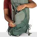 OSPREY STRATOS 44 ZAINO TREKKING 44 LITRI CON SCHIENALE STACCATO REGOLABILE - NUOVO MODELLO