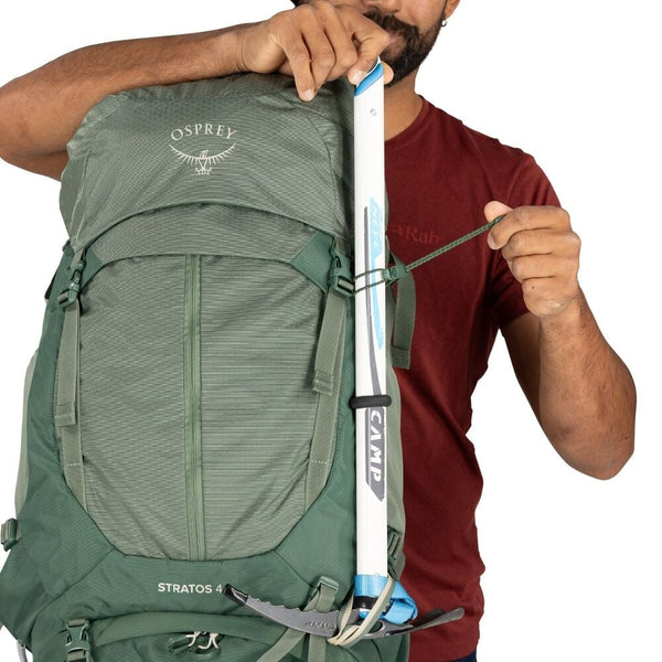 OSPREY STRATOS 44 ZAINO TREKKING 44 LITRI CON SCHIENALE STACCATO REGOLABILE - NUOVO MODELLO