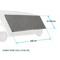 BRUNNER SUNNY VIEW TENDALINO PARASOLE RESISTENTE AI RAGGI UV - DISPONIBILE IN VARIE MISURE