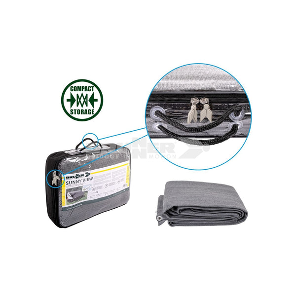 BRUNNER SUNNY VIEW TENDALINO PARASOLE RESISTENTE AI RAGGI UV - DISPONIBILE IN VARIE MISURE