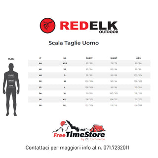 REDELK INGO 2 T-SHIRT MANICA CORTA TECNICA UOMO Colore Fire Red