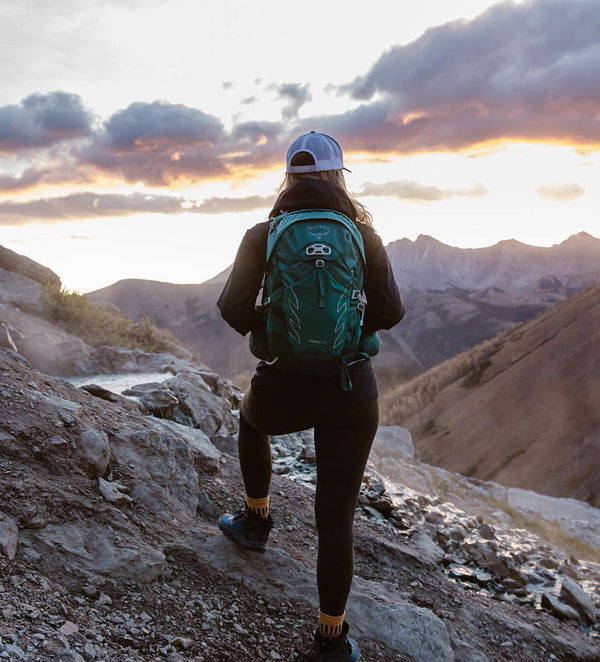 OSPREY TEMPEST 30 ZAINO TECNICO 30 LITRI DA TREKKING/ALPINISMO LEGGERO CON SCHIENALE COMPATTO DONNA - JASPER GREEN