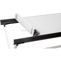 BRUNNER TITANIUM AXIA TAVOLO IN ALLUMINIO CON PIANO ARROTOLABILE DISPONIBILE IN 3 MISURE