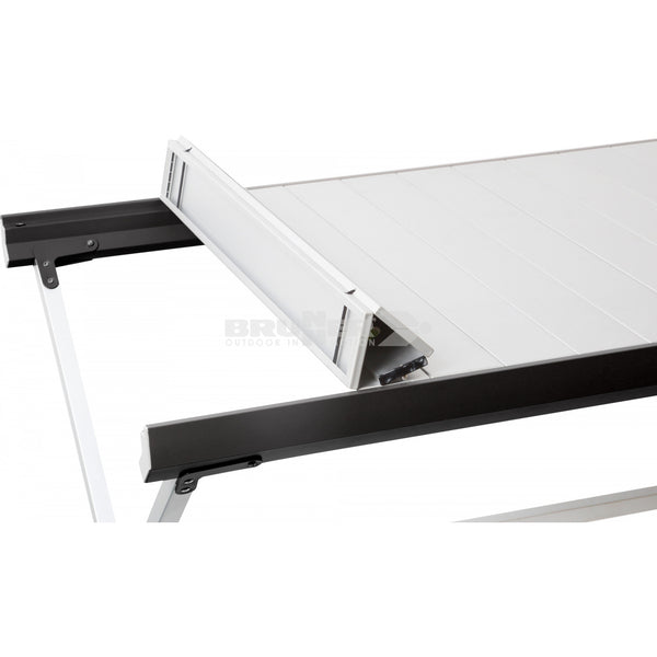 BRUNNER TITANIUM AXIA TAVOLO IN ALLUMINIO CON PIANO ARROTOLABILE DISPONIBILE IN 3 MISURE
