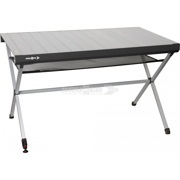 BRUNNER TITANIUM AXIA TAVOLO IN ALLUMINIO CON PIANO ARROTOLABILE DISPONIBILE IN 3 MISURE