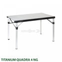 BRUNNER TITANIUM QUADRA 4 NG TAVOLO IN ALLUMINIO PIEGHEVOLE CON PIANO ARROTOLABILE