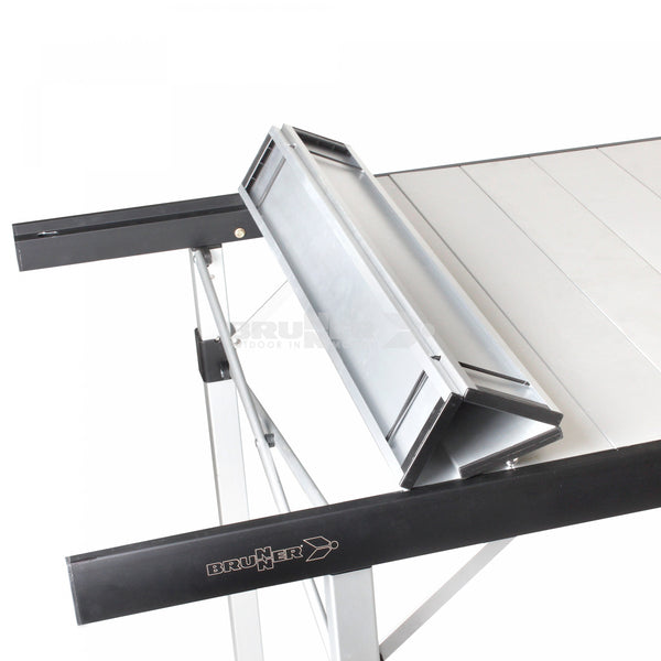 BRUNNER TITANIUM QUADRA 4 NG TAVOLO IN ALLUMINIO PIEGHEVOLE CON PIANO ARROTOLABILE