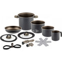 BRUNNER TORRALTA Ø 20cm SET PENTOLE SALVASPAZIO PER CAMPER E BARCHE