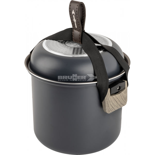 BRUNNER TORRALTA Ø 20cm SET PENTOLE SALVASPAZIO PER CAMPER E BARCHE