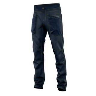 CRAZY PANT GULLIVER PANTALONE LUNGO UOMO LEFESTYLE E ARRAMPICATA COLORE JEANS - STAGIONE 23/24