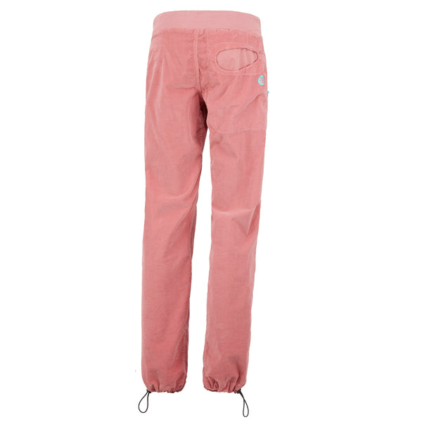 E9 ONDA-VS PANTALONE LUNGO DONNA IN COTONE ORGANICO DISPONIBILE IN DUE COLORAZIONI