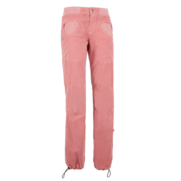 E9 ONDA-VS PANTALONE LUNGO DONNA IN COTONE ORGANICO DISPONIBILE IN DUE COLORAZIONI