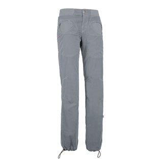 E9 ONDA-VS PANTALONE LUNGO DONNA IN COTONE ORGANICO DISPONIBILE IN DUE COLORAZIONI