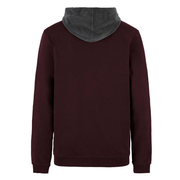 E9 BLUA FELPA CON CAPPUCCIO UOMO