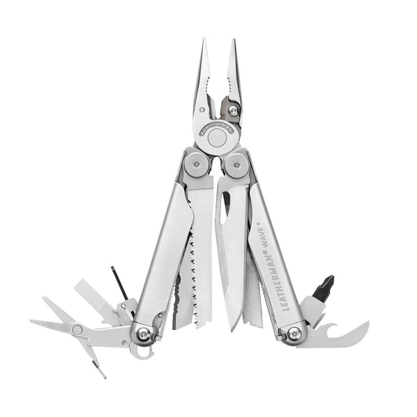 LEATHERMAN WAVE PLUS UTENSILE MULTIFUNZIONE IN ACCIAIO INOSSIDABILE