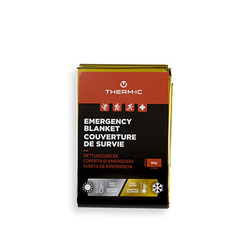 THERM-IC EMERGENCY BLANKET COPERTA TERMICA D'EMERGENZA 210x160cm