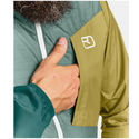 ORTOVOX WINDBREAKER JACKET UOMO ANTIVENTO E ULTRALEGGERA - COLORE ARCTIC GREY