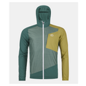 ORTOVOX WINDBREAKER JACKET UOMO ANTIVENTO E ULTRALEGGERA - COLORE ARCTIC GREY
