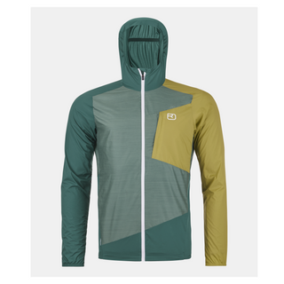 ORTOVOX WINDBREAKER JACKET UOMO ANTIVENTO E ULTRALEGGERA - COLORE ARCTIC GREY