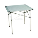 BAYA SUN ECO TAVOLO PIEGHEVOLE LEGGERO CON STRUTTURA PIEGHEVOLE E PIANO IN ALLUMINIO 70X70