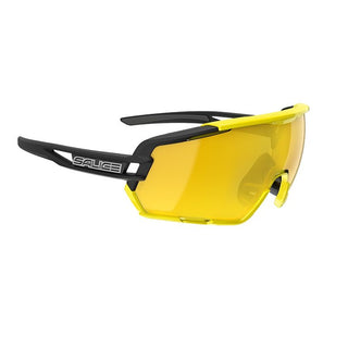 SALICE OCCHIALE DA SOLE NERO-GIALLO 020 RWX DOPPIA LENTE CAT. 1-3+RW GIALLO