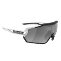SALICE 020RW BIANCO-NERO RW NERO OCCHIALE DA SOLE CON DOPPIA LENTE INCLUSA