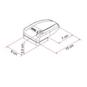 FIAMMA SAFE DOOR WHITE SERRATURA ESTERNA PER CAMPER E CARAVAN