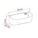 FIAMMA POCKET PLUS M Tasca multiuso in plastica resistente 26x8,5x9 cm