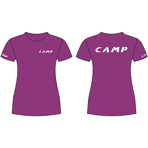 CAMP T-SHIRT ISTITUTIONAL FEMALE T-SHIRT VIOLA