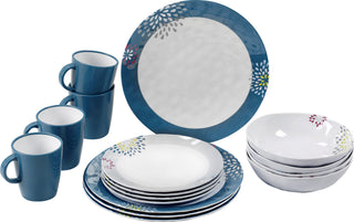 BRUNNER MELAMINA FANTASIA BELFIORE ACQUISTABILE SFUSA O IN KIT 12PZ CON ANTISLIP - IN PROMOZIONE!