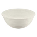 GUZZINI TIERRA CONTENITORE XL CON COPERCHIO BIANCO LATTE