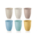 GUZZINI TIERRA SET 6 BICCHIERI ALTI REALIZZATI CON BOTTIGLIE DI PLASTICA RICICLATE