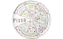 BRUNNER PIZZA SET 2 PIATTI Ø 37,5 cm PER PIZZA IN RESISTENTE MELAMINA E FONDO ANTISCIVOLO