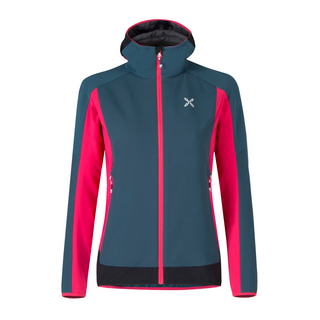 MONTURA PREMIUM WIND HOODY JACKET DONNA SOFTSHELL ANTIVENTO INVERNALE - ULTIMO PEZZO XS IN PROMO!
