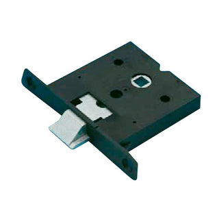 MECCANISMO SERRATURA PORTA BAGNO NERO 8X8MM.