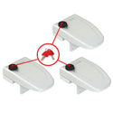 FIAMMA SAFE DOOR 3 FRAME SET 3 SERRATURE ESTERNE PER CAMPER E CARAVAN - Disponibile in 2 colori
