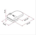 FIAMMA SAFE DOOR BLACK SERRATURA ESTERNA PER CAMPER E CARAVAN - NERA