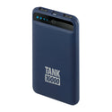 LAMPA TANK 10000mAh CARICABATTERIE USB PORTATILE