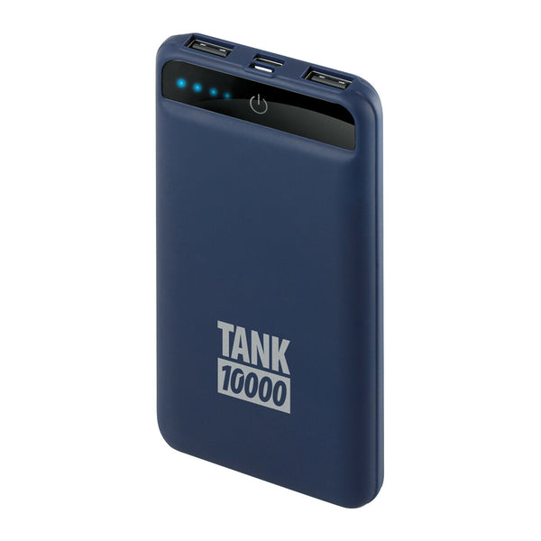 LAMPA TANK 10000mAh CARICABATTERIE USB PORTATILE